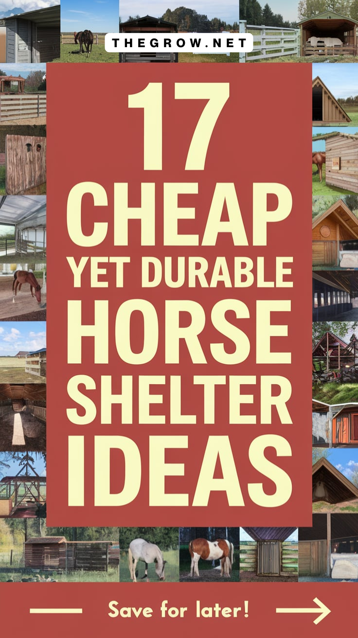 Durable Horse Shelter Ideas