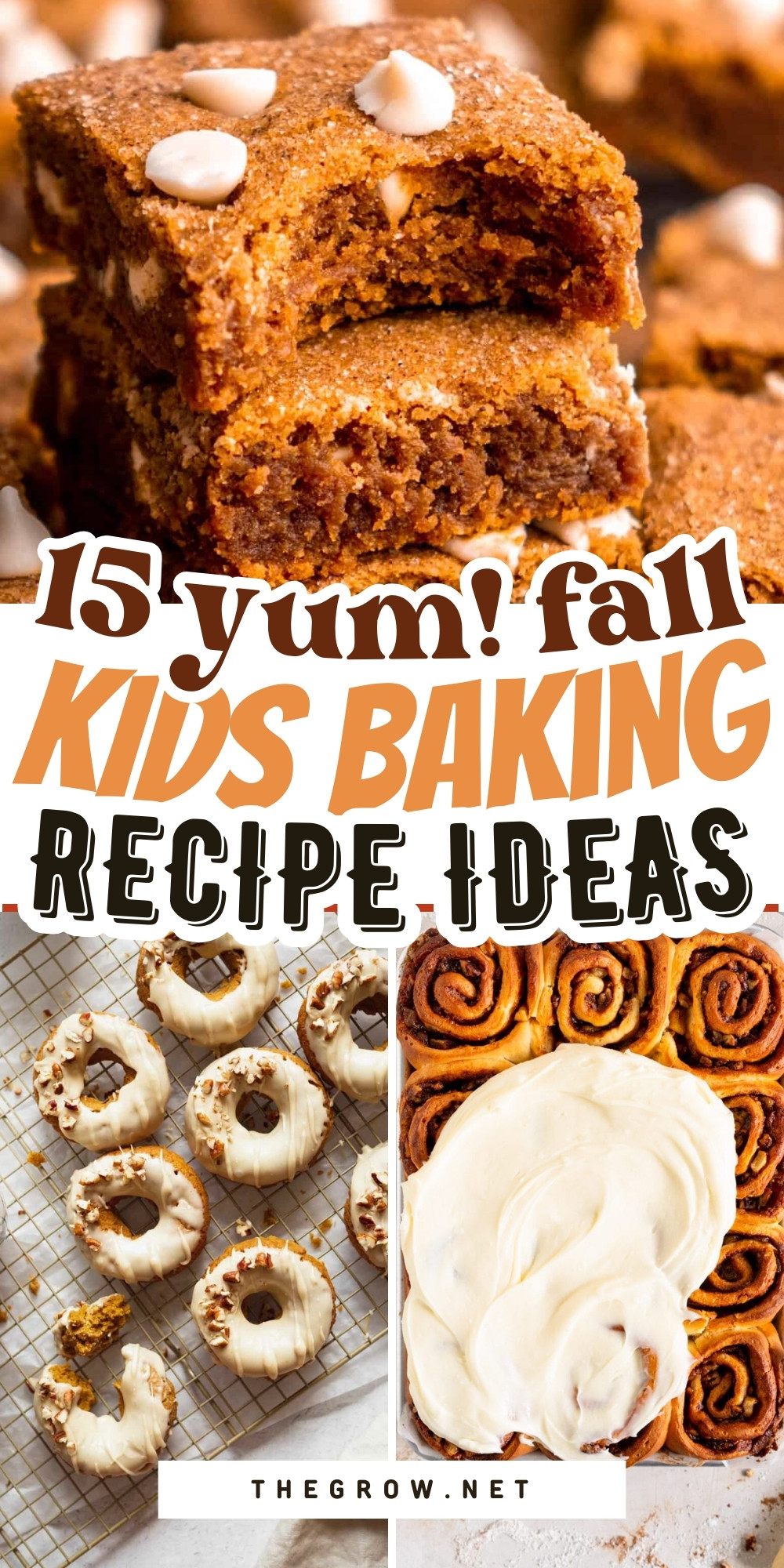 Fall Baking Recipes For Kids-pin