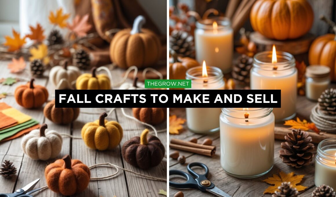 Fall Crafts to Make and Sell