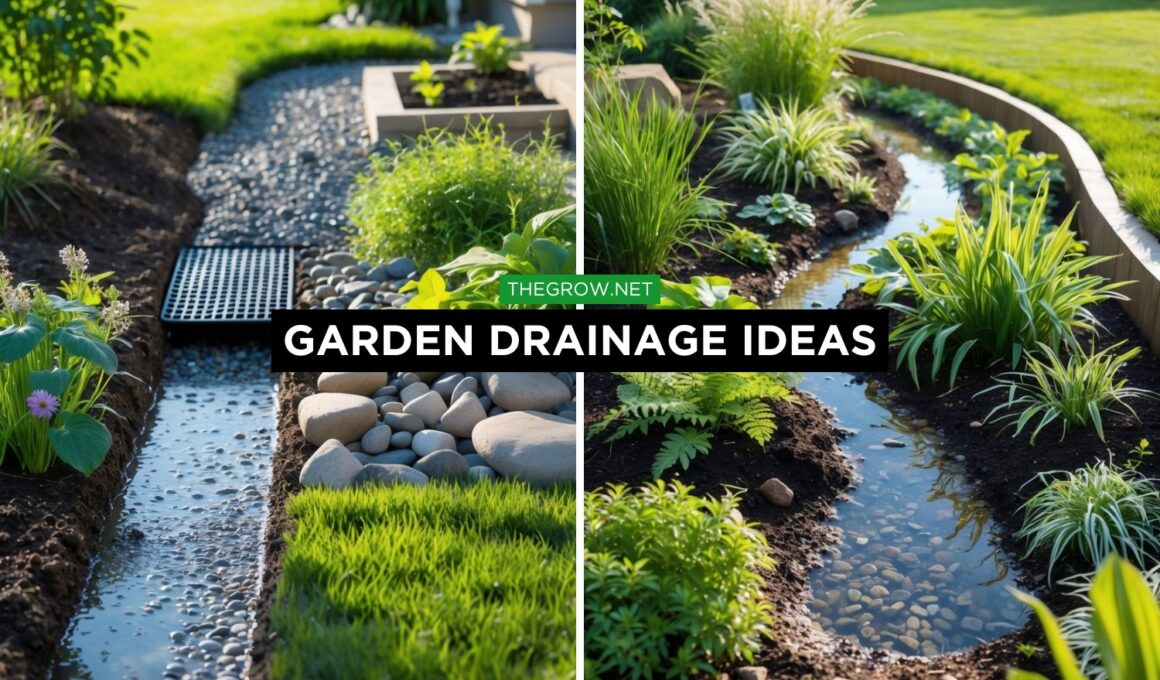 Garden Drainage Ideas