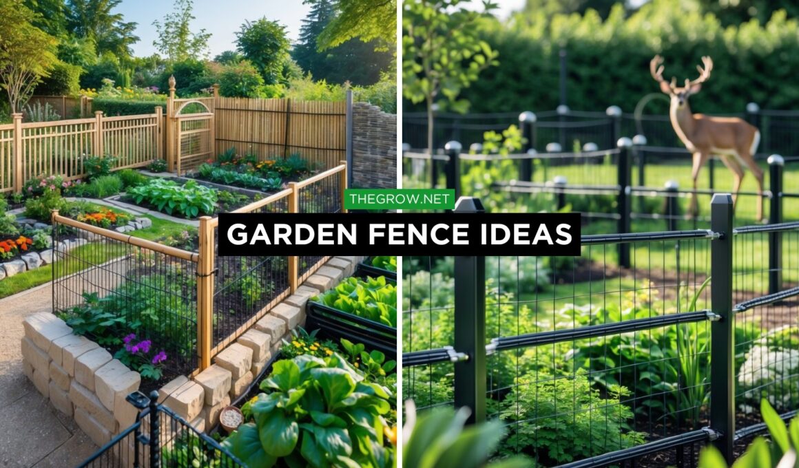 Garden Fence Ideas