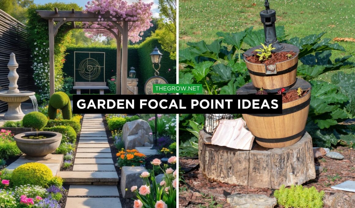 Garden Focal Point Ideas