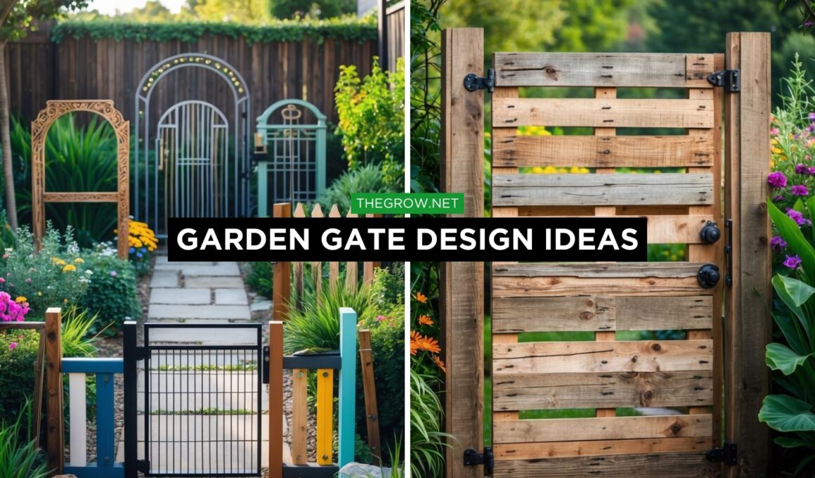 Garden Gate Design Ideas