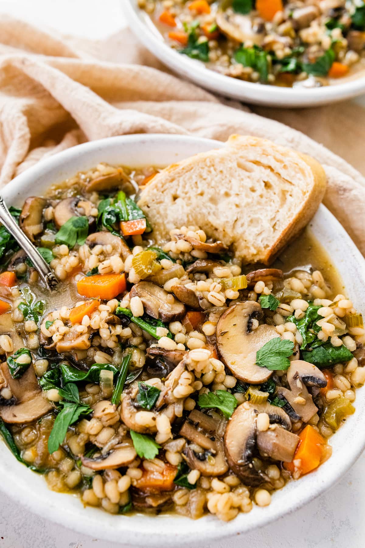 Mushroom and Barley Stew