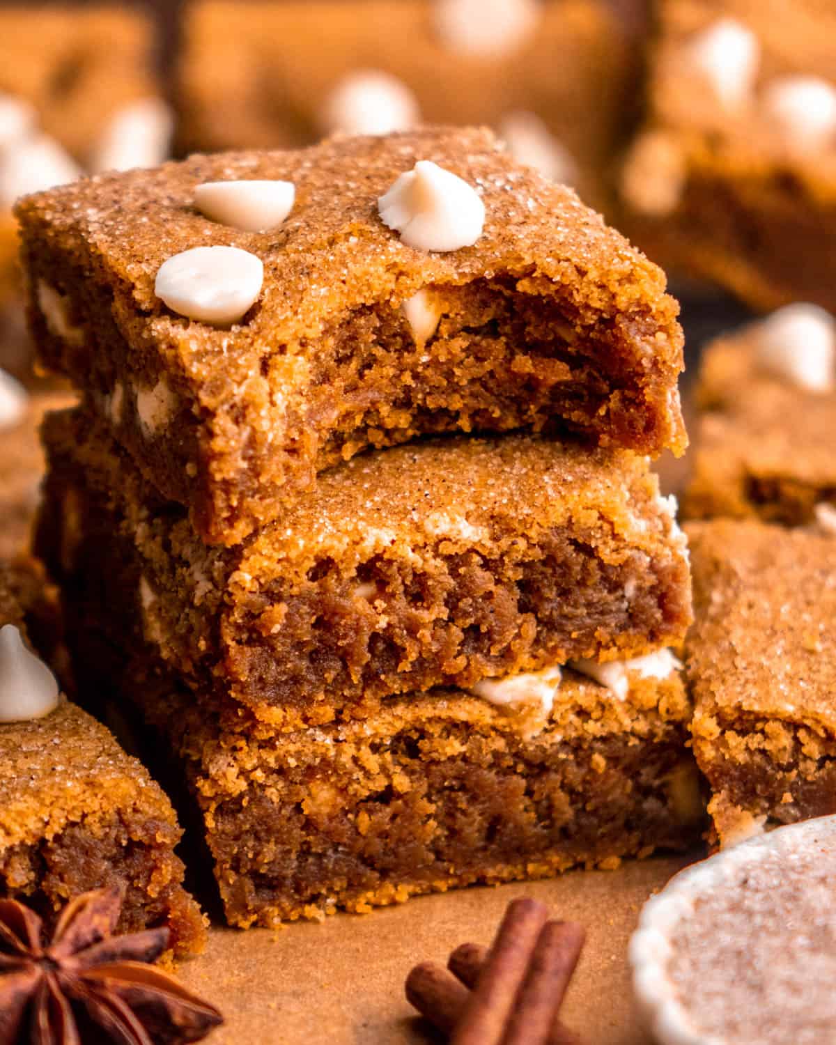 Pumpkin Blondies