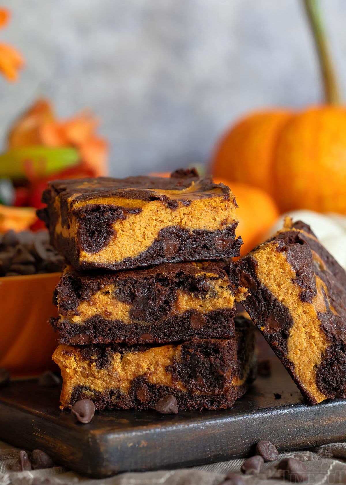 Pumpkin Brownies