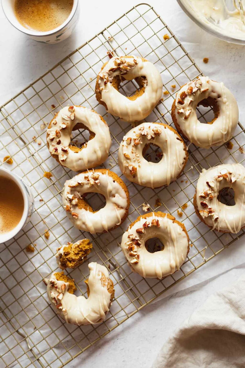 Pumpkin Donuts (Baked)