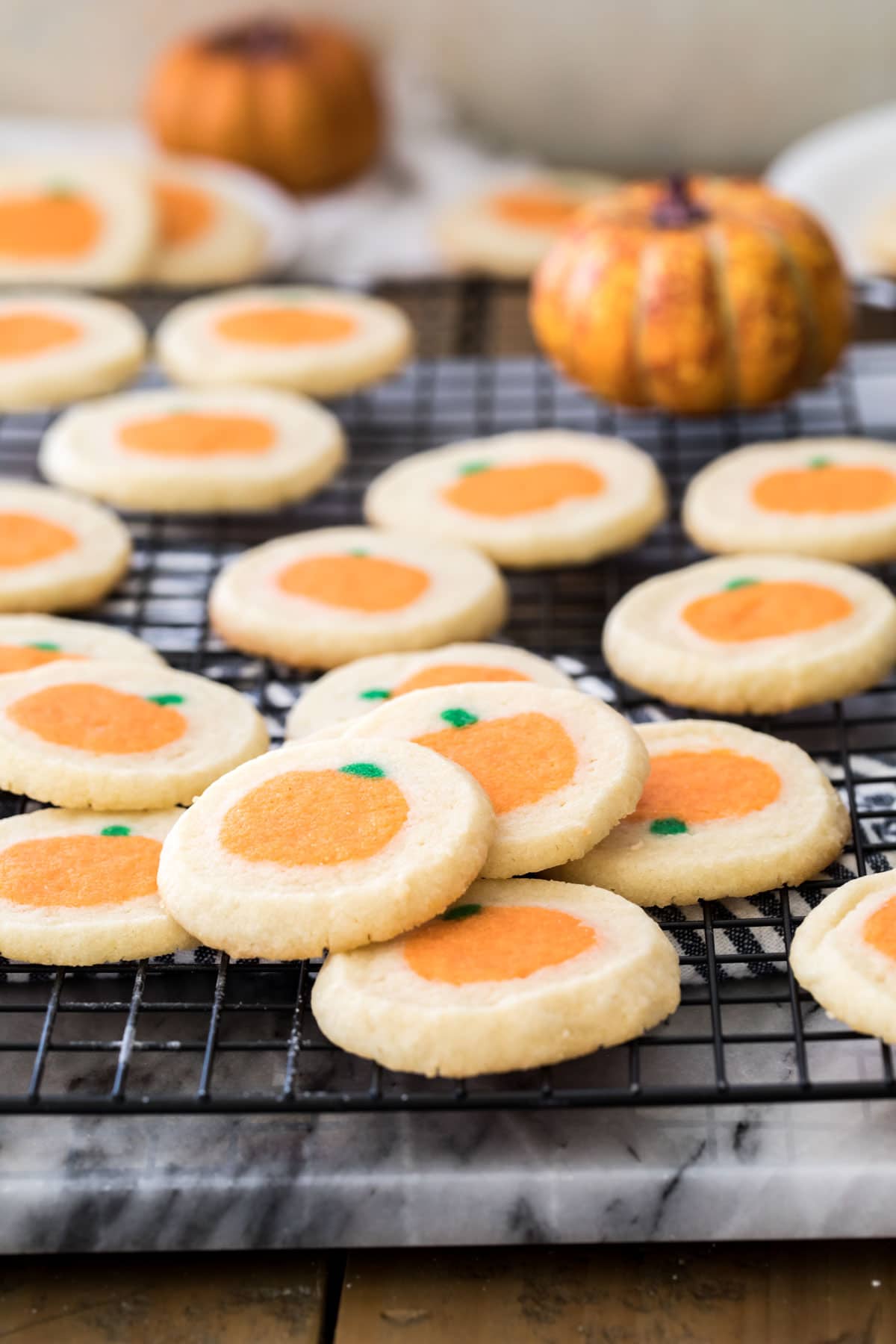 Pumpkin Sugar Cookies