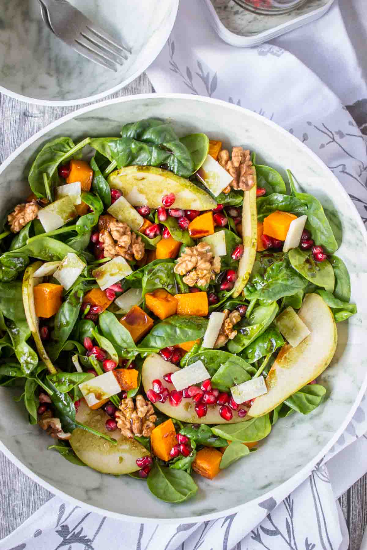 Pumpkin and Pear Salad