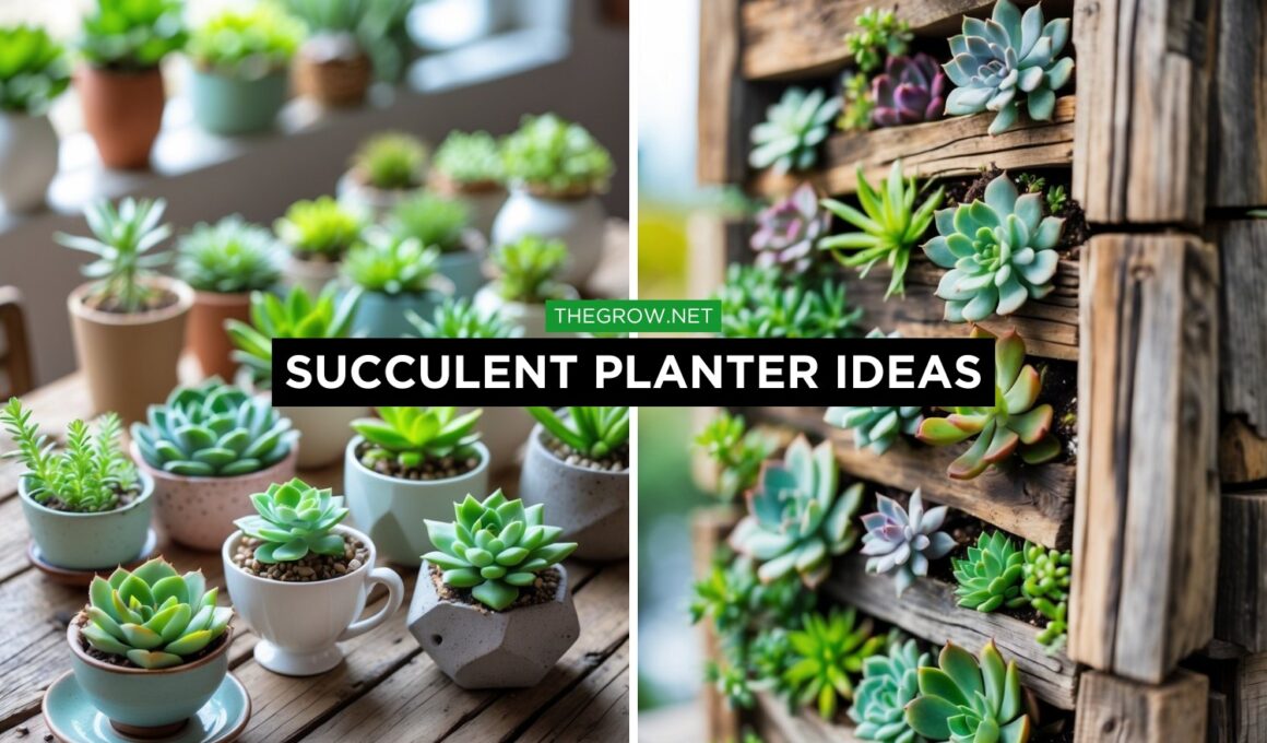 Succulent Planter Ideas