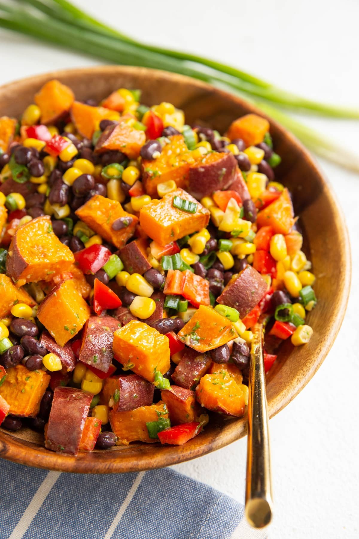 Sweet Potato and Black. Bean Salad