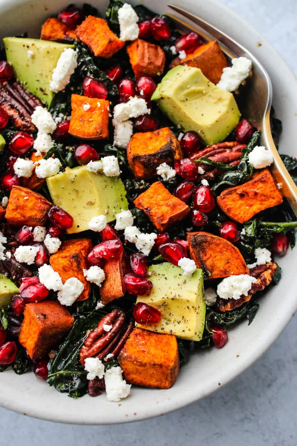 Sweet Potato and Pomegranate Salad