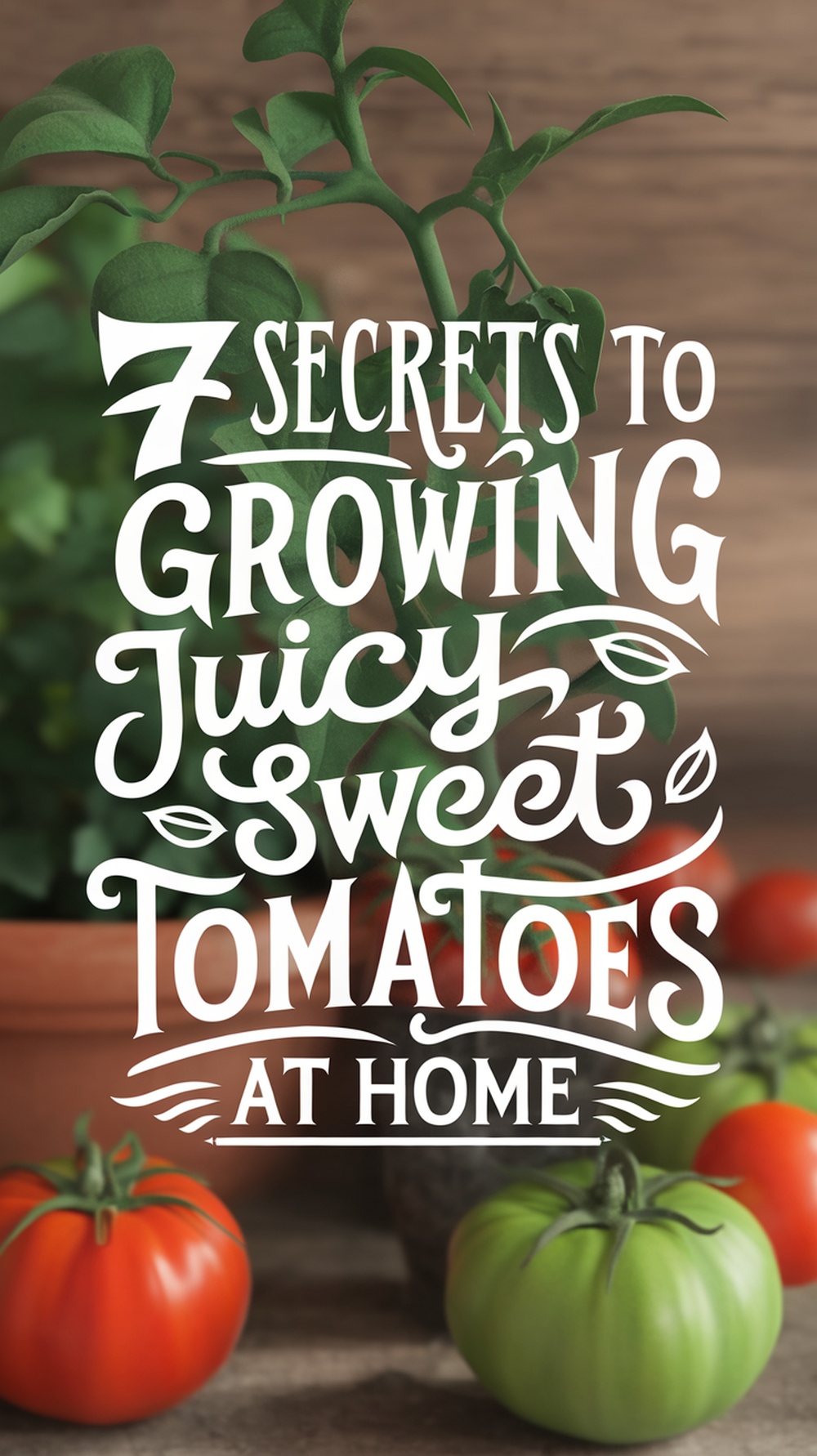 Growing tomatoes at home