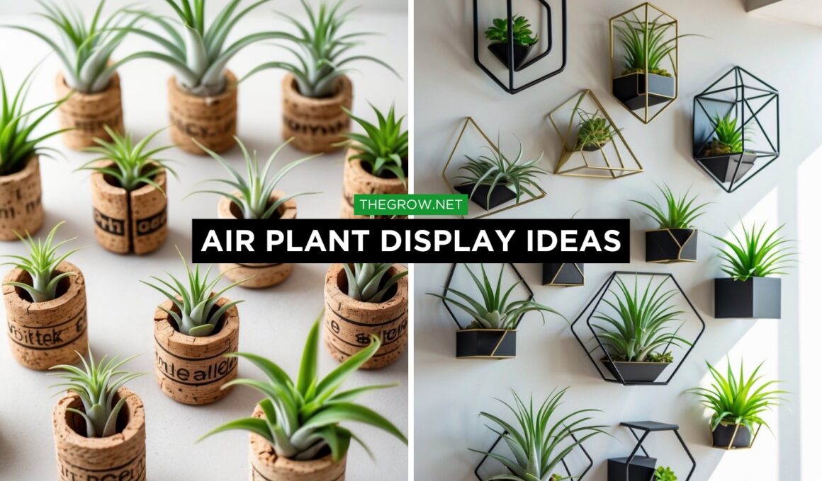 Air Plant Display Ideas