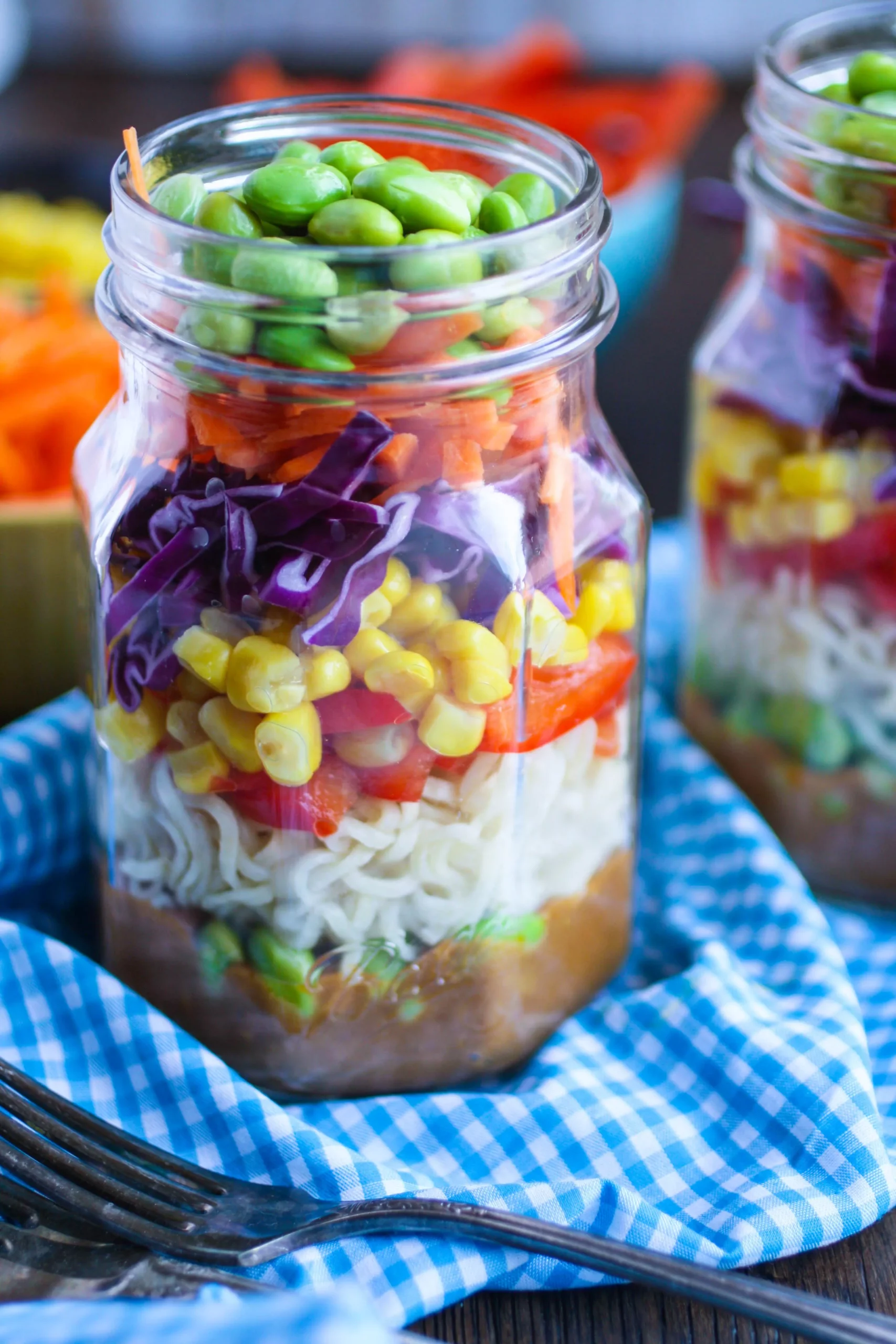 Asian Noodle Salad Jar