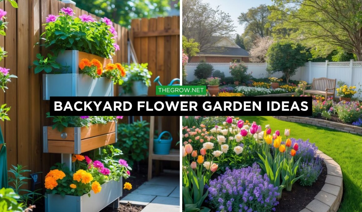 Backyard Flower Garden Ideas