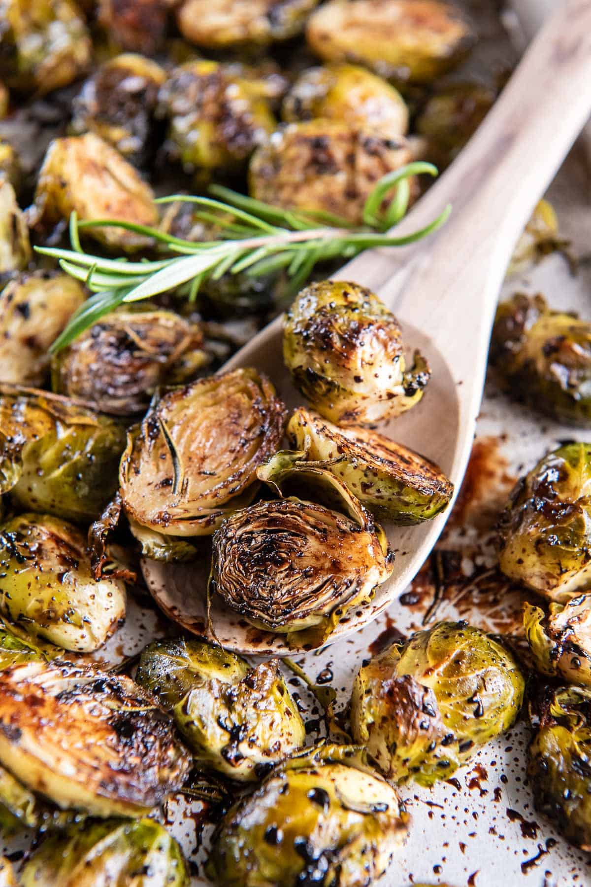 Balsamic Roasted Brussels Sprouts