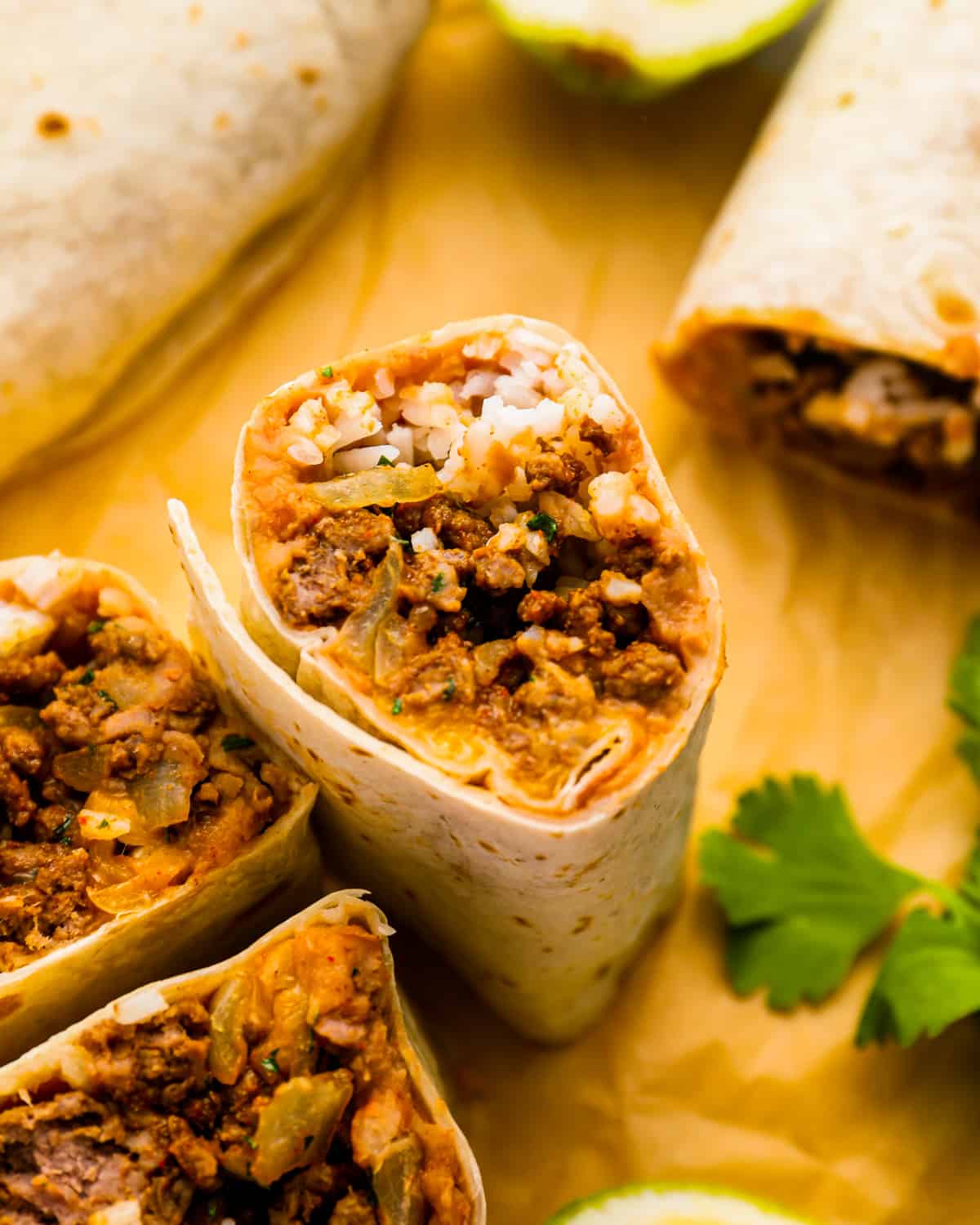 Beef Burritos
