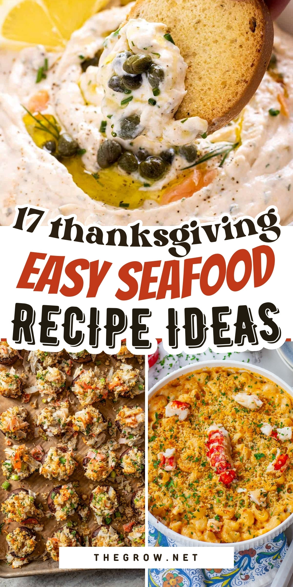Best Thanksgiving Seafood Recipes-pin