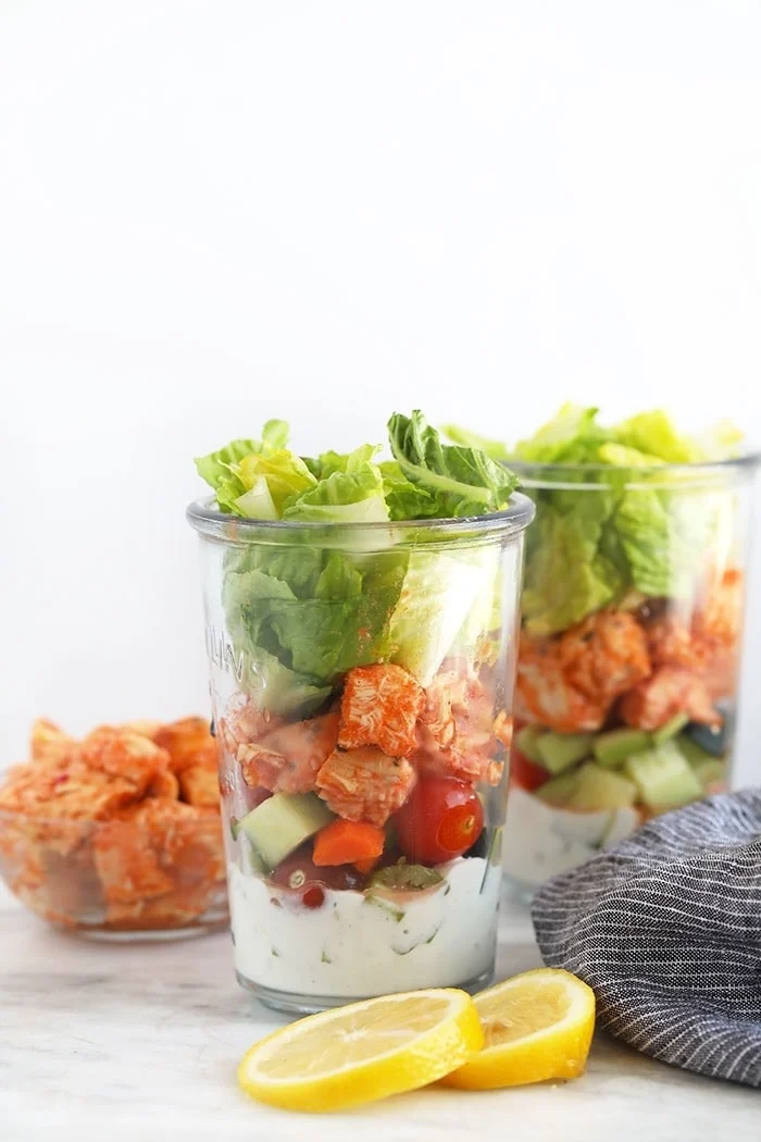 Buffalo Chicken Salad Jar