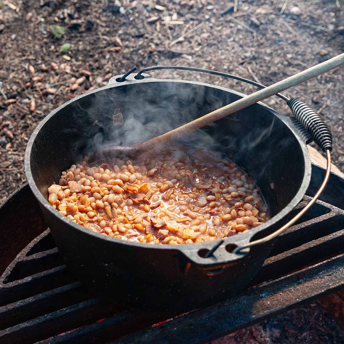 Campfire Baked Beans