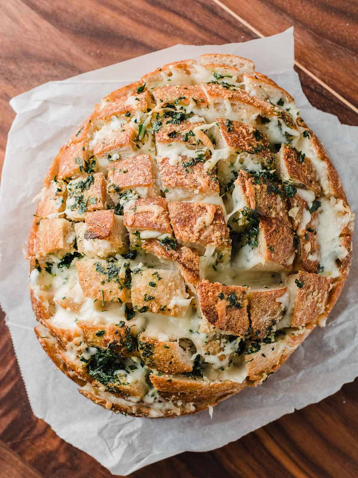 Cheesy Pull-Apart Bread