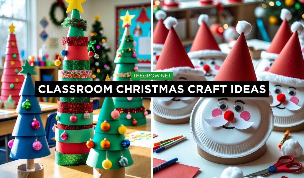 Classroom Christmas Craft Ideas