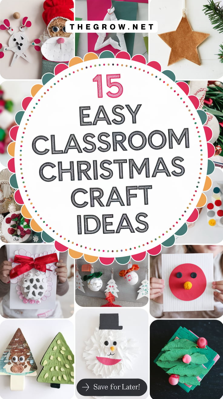 Classroom Christmas Craft Ideas