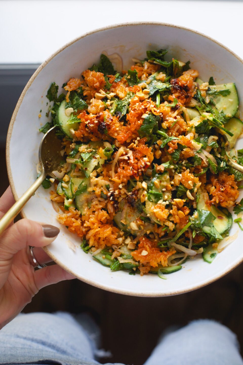 Cold Fried Rice Salad
