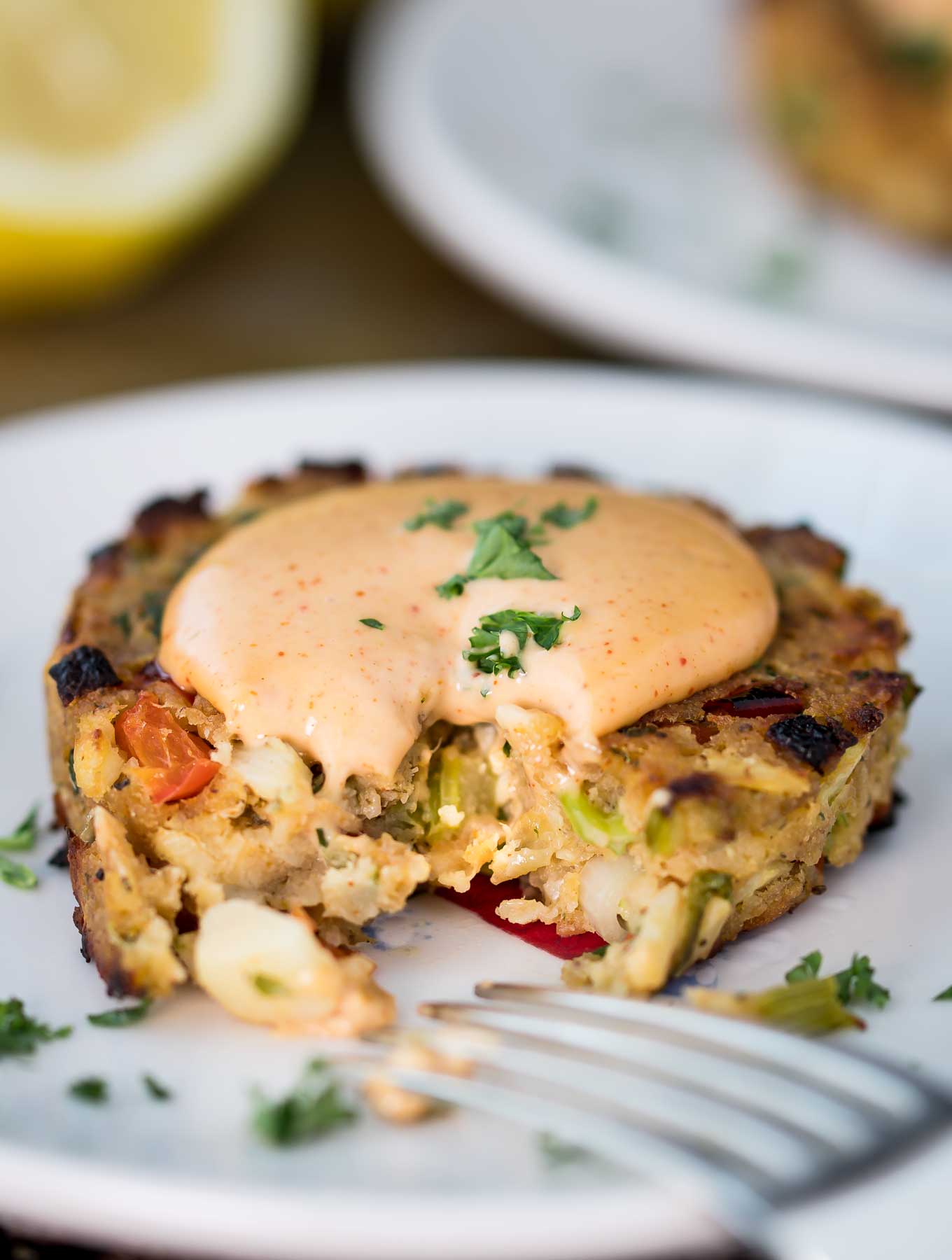 Crab Cakes with Aioli