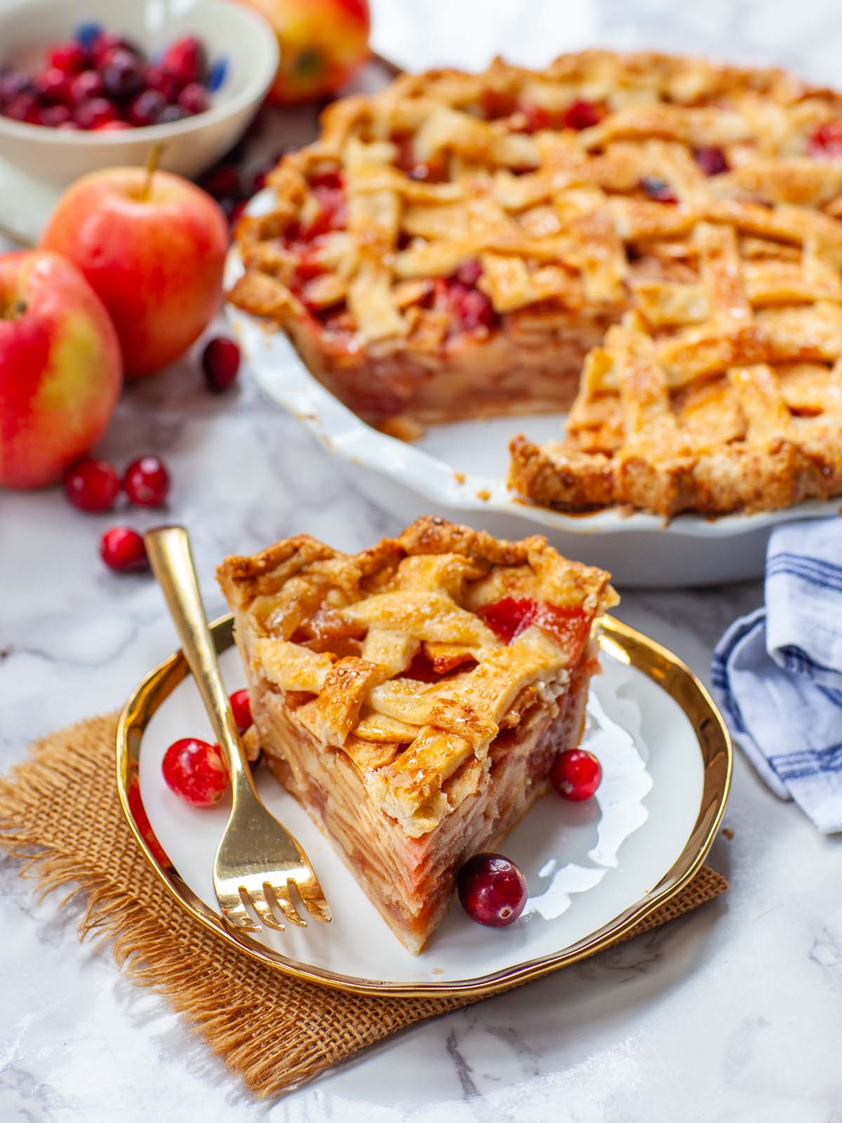 Cranberry Apple Pie