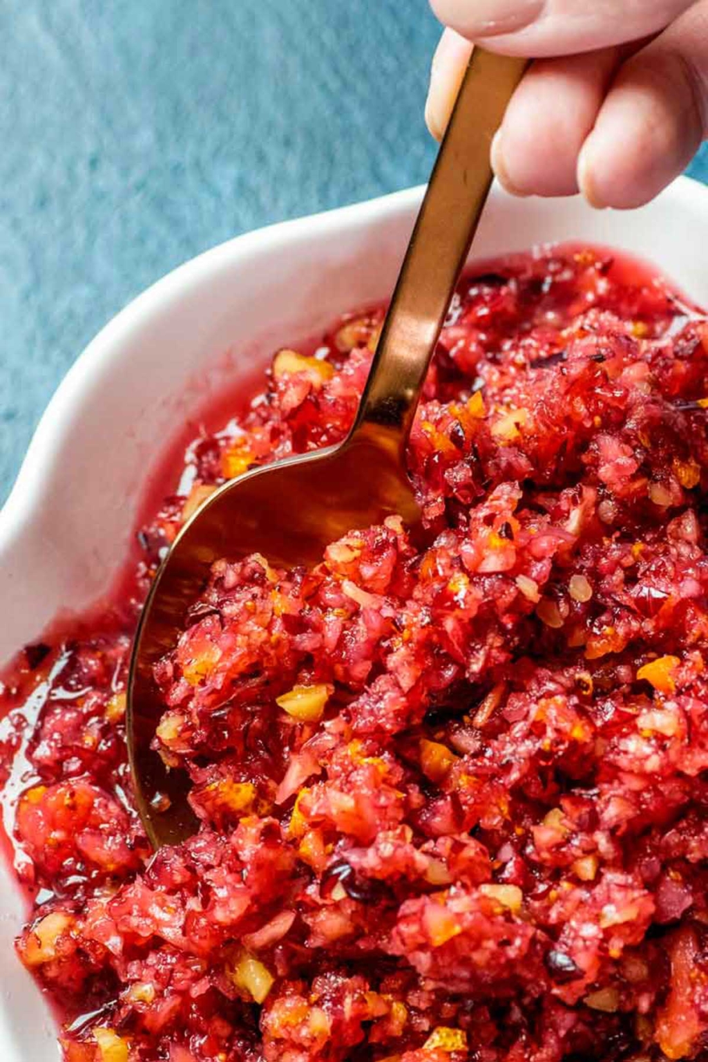 Cranberry Relish with Walnuts