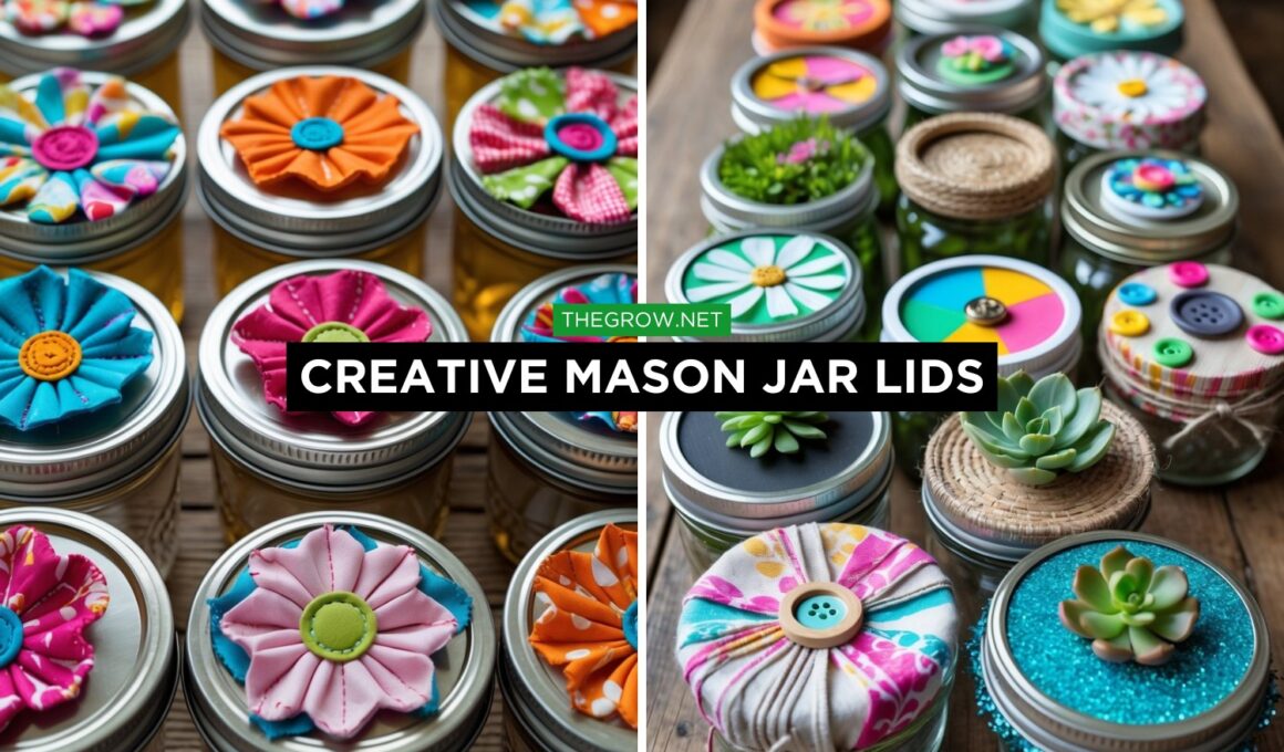 Creative Mason Jar Lids