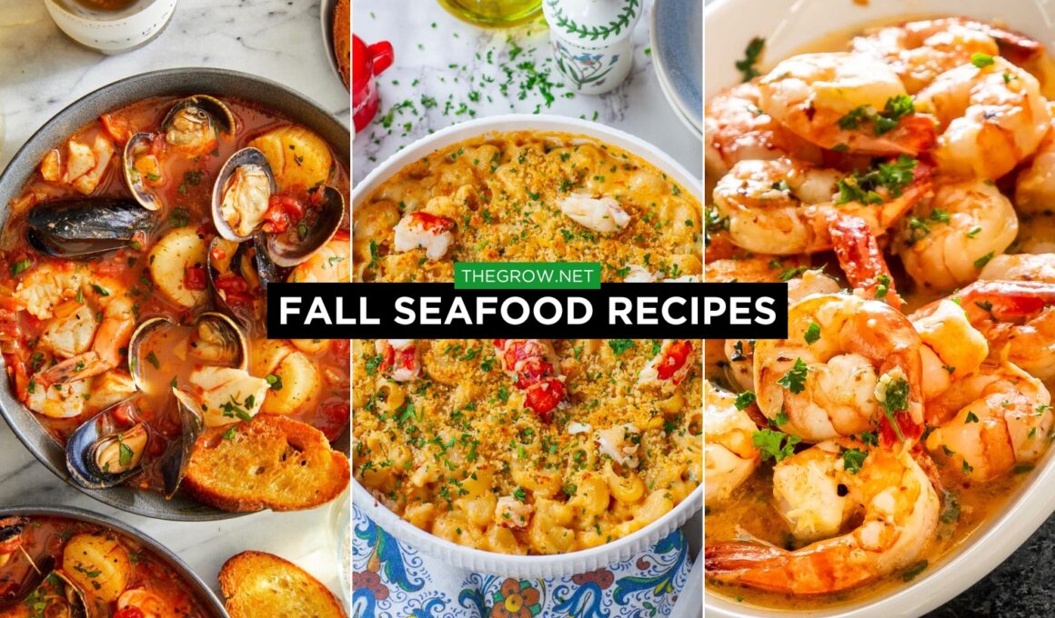 Delicious Fall Seafood Recipes