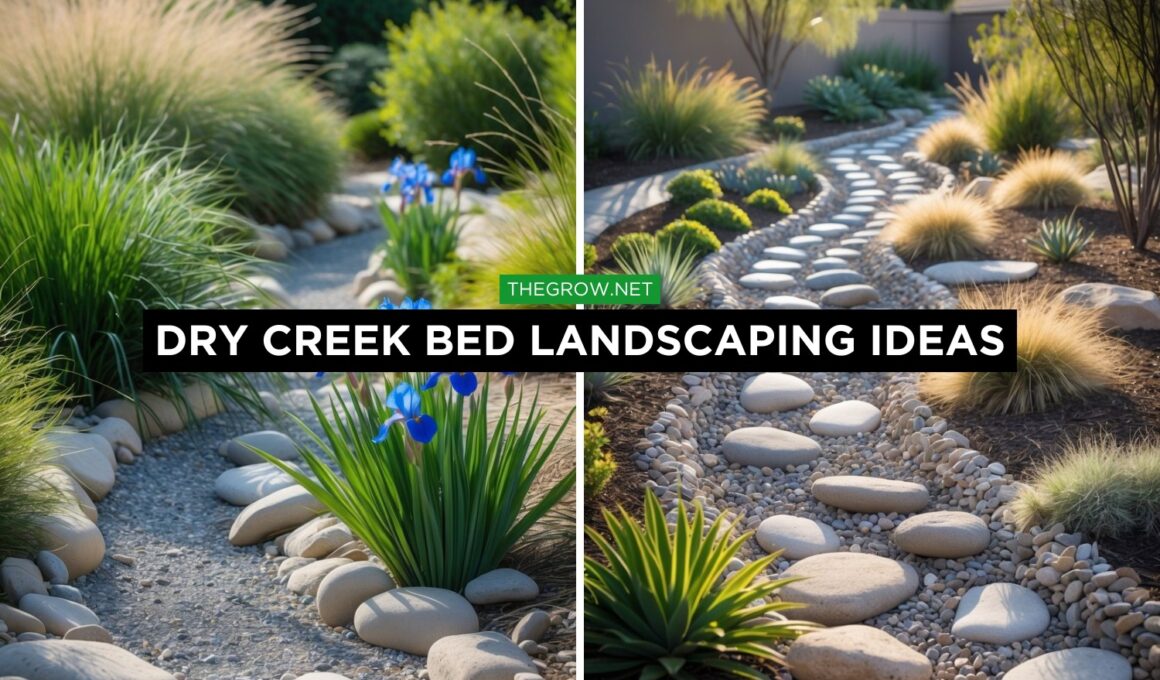Dry Creek Bed Landscaping Ideas