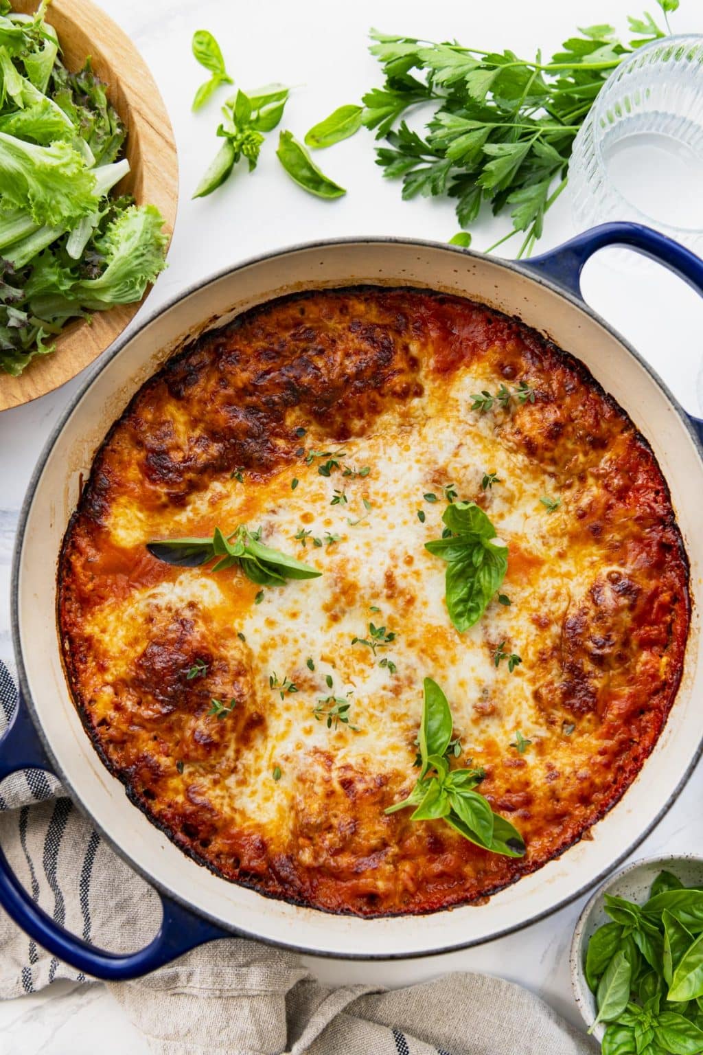 Dutch Oven Lasagna
