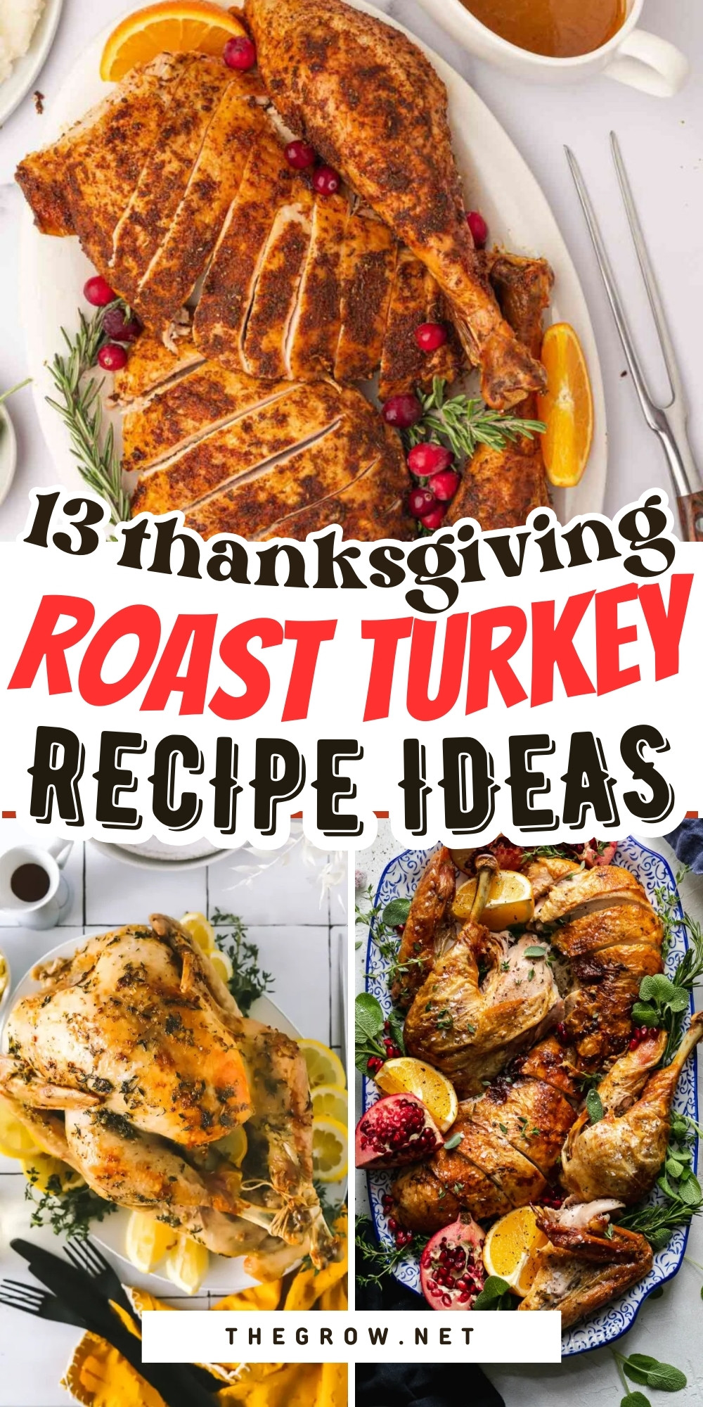 Easy Roast Turkey Thanksgiving Recipes