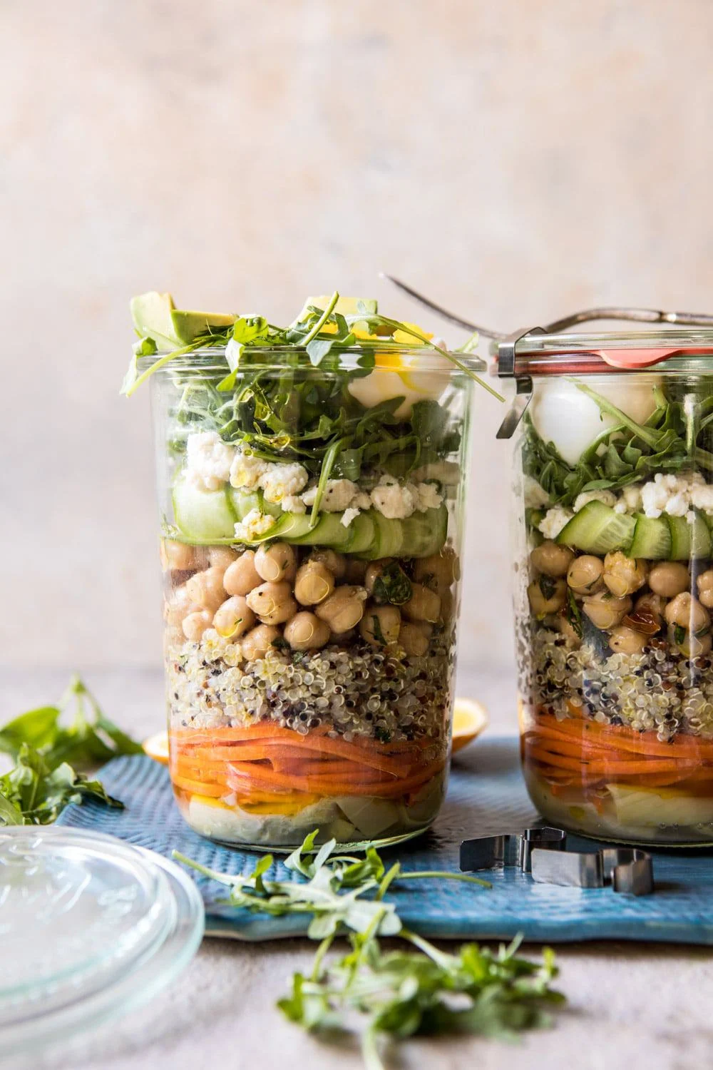 Egg Salad Mason Jar