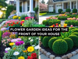 Flower Garden Ideas for the Front of Your House