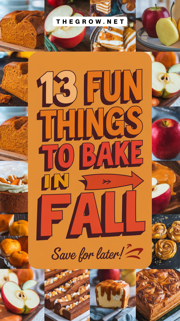 Fun Things to Bake in Fall