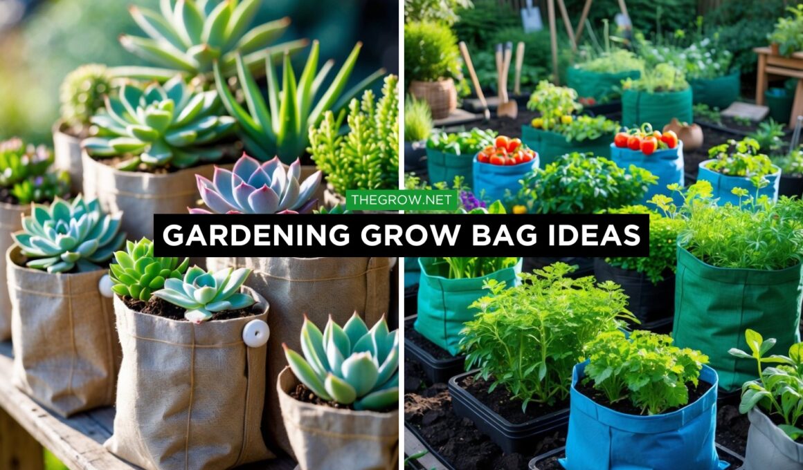 Gardening Grow Bag Ideas