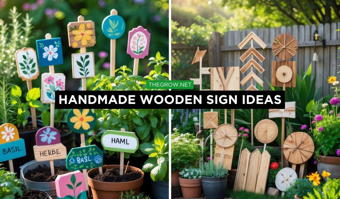 Handmade Wooden Sign Ideas