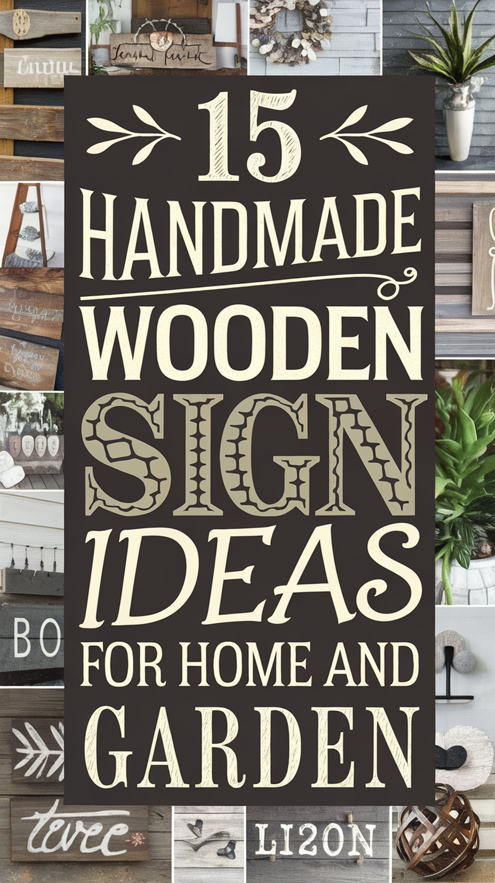 Handmade Wooden Sign Ideas