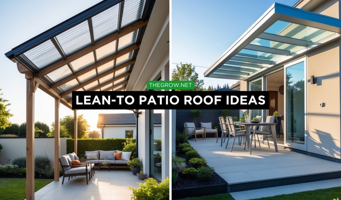 Lean-To Patio Roof Ideas