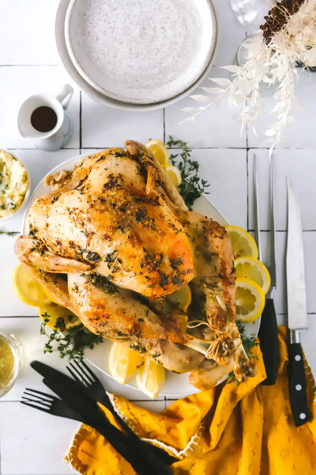 Lemon and Herb Roast Turkey