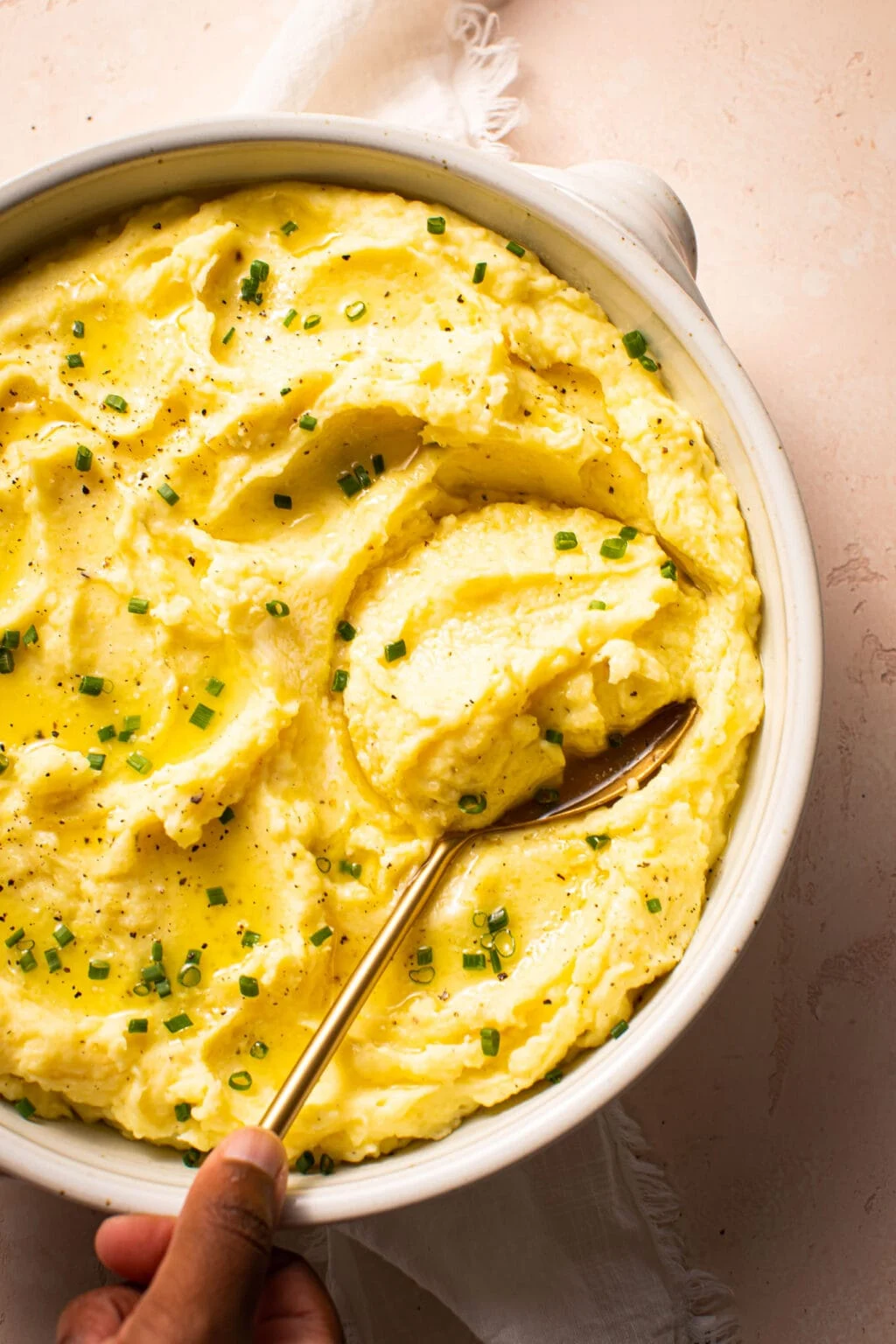 Mashed Potatoes with Garlic Butter