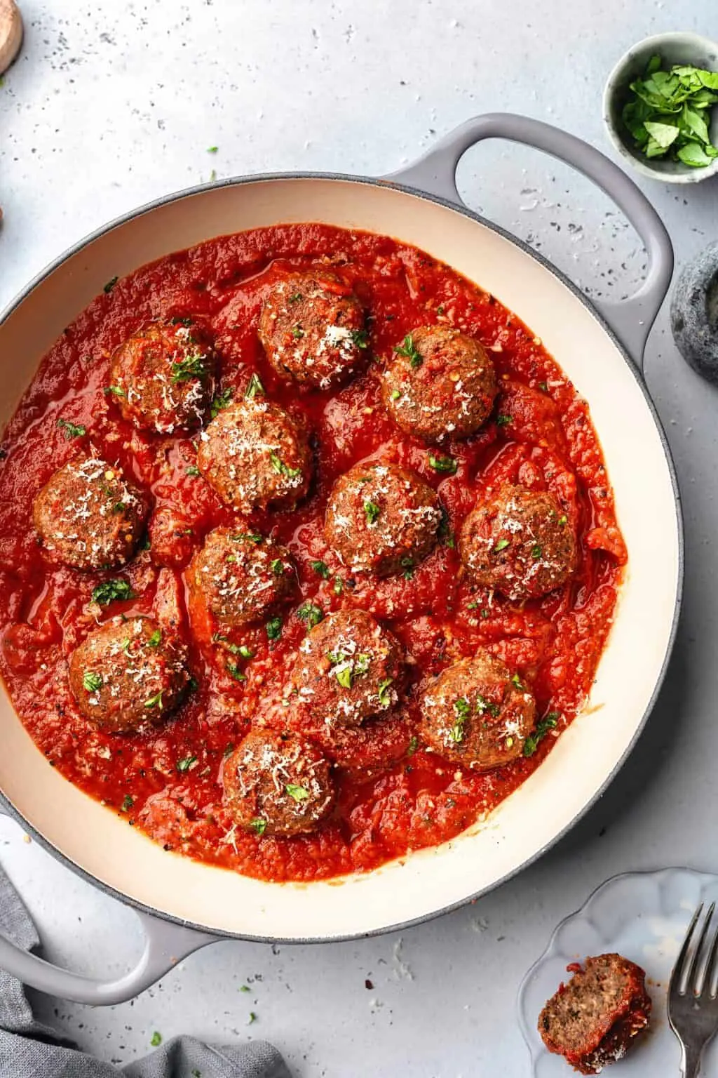 Meatballs in Marinara