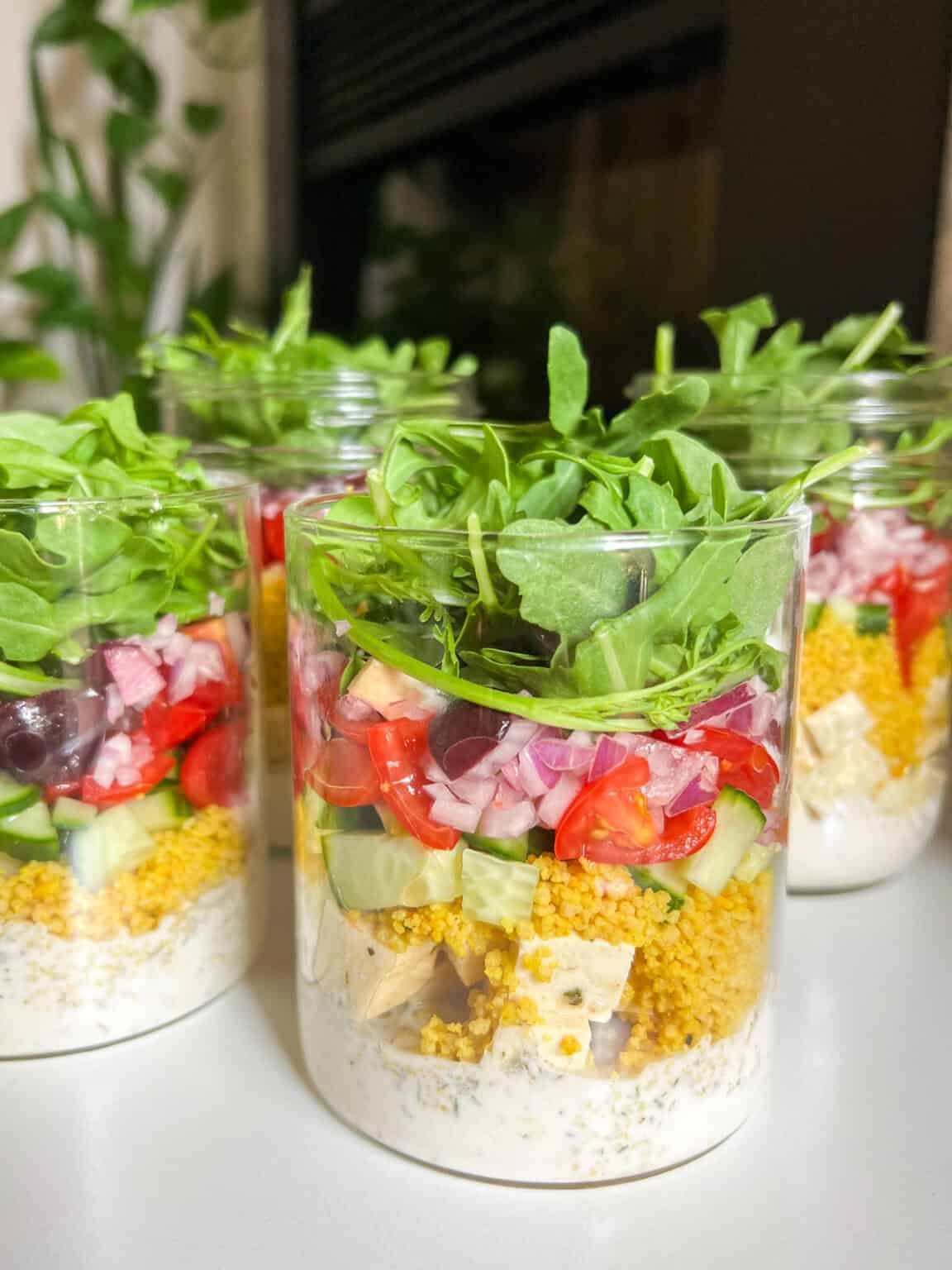 Mediterranean Couscous Jar
