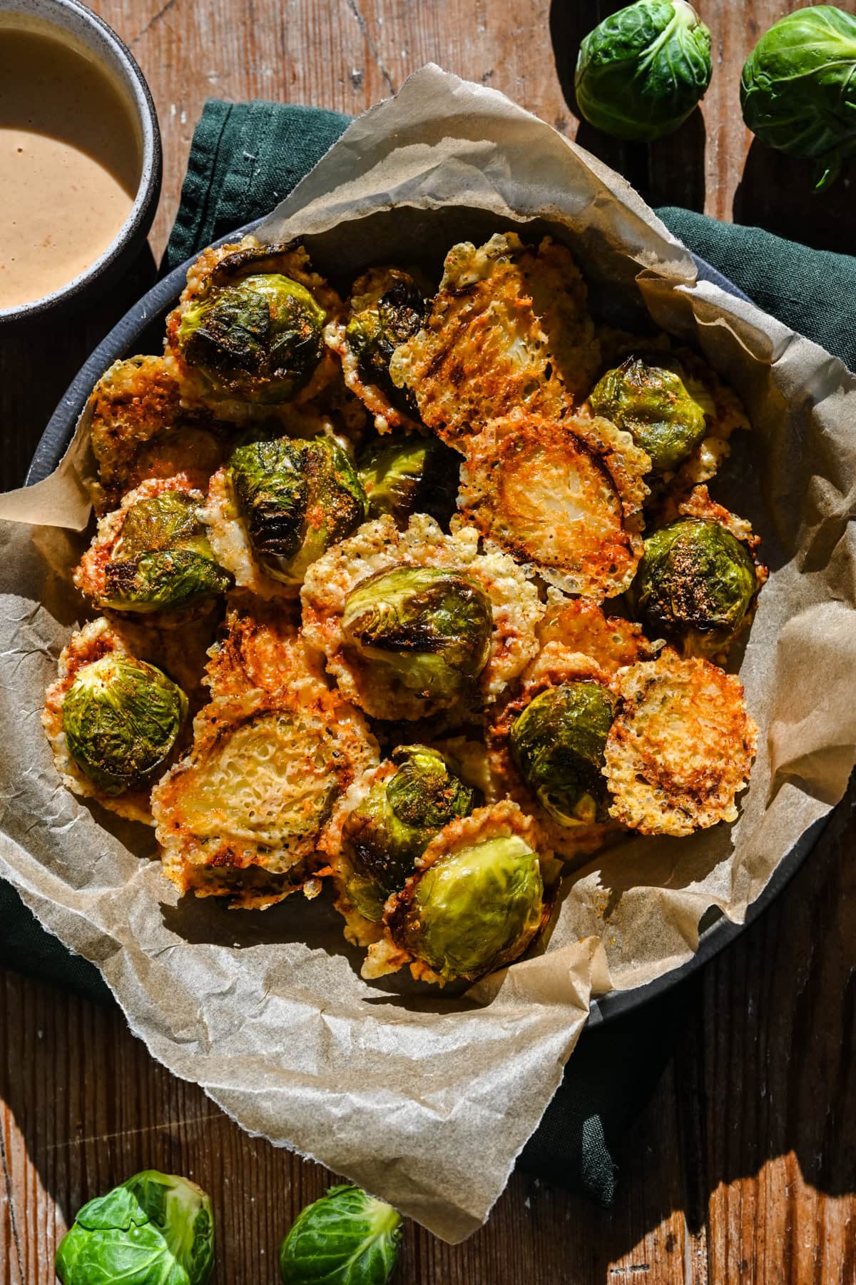 Parmesan Roasted Brussels Sprouts