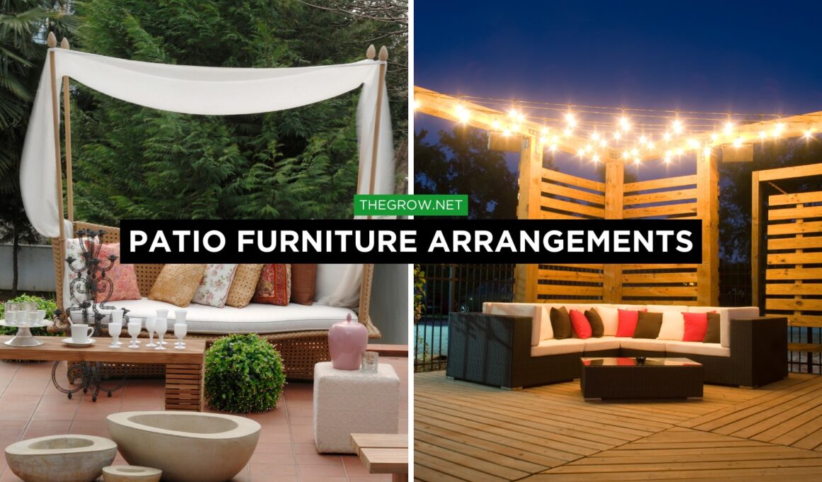 Patio Furniture Arrangement
